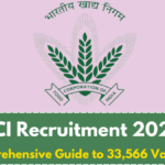 FCI Recruitment 2025: Comprehensive Guide to 33,566 Vacancies