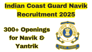 Indian Coast Guard Navik jobs