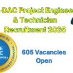 C-DAC Project Engineer & Technician Recruitment