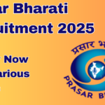 Prasar Bharati Recruitment 2025