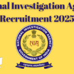 National Investigation Agency Recruitment 2025: Open Vacancies, Apply Now for Multiple Positions