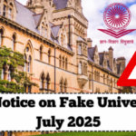 UGC Notice on Fake Universities July 2025 – Full Statewise List