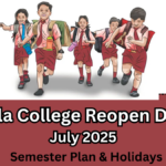 Kerala College Reopen Dates July 2025 – Semester Plan & Holidays