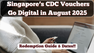 Singapore’s CDC Vouchers Go Digital in August 2025 – Redemption Guide & Dates