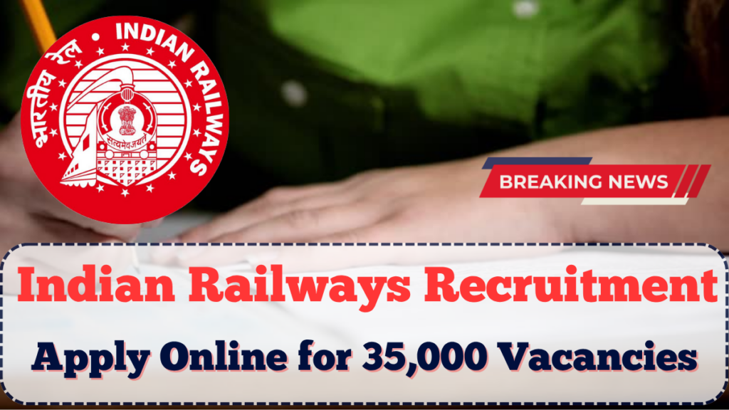 Indian Railways Recruitment 2025: Apply Online for 35,000 Vacancies